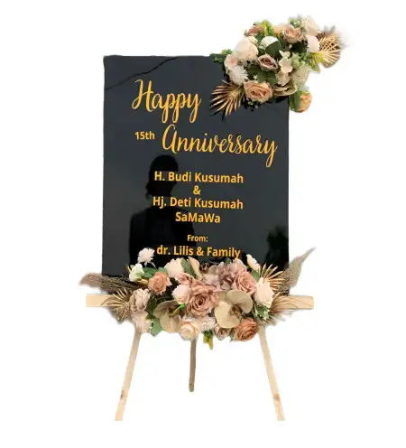 Papan Bunga Akrilik Cibalanarik